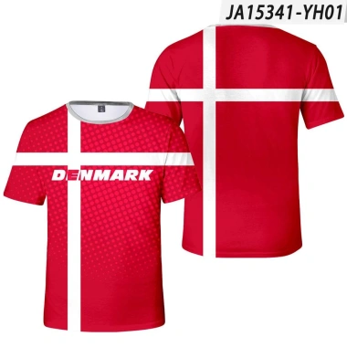 Áo Thun Thể Thao World Cup Hà Lan Iran Ba Lan Đan Mạch - Size đa dạng, Giá ưu đãi 156.600 VND