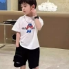Áo thun trẻ em cotton mùa hè 2.024, sơ sinh giảm giá 99.999 VND, thoáng mát 10