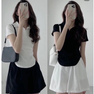 Áo thun vạt bầu cổ polo siêu đẹp - Quà tặng thời trang, giảm giá chỉ 88.320₫