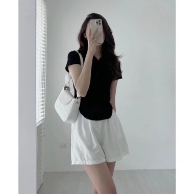 Áo thun vạt bầu cổ polo siêu đẹp - Quà tặng thời trang, giảm giá chỉ 88.320₫
