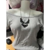 Áo trễ vai cao cấp gợi cảm form dài A23, vải gân tăm lụa, Big size, chỉ 93.787₫ 9