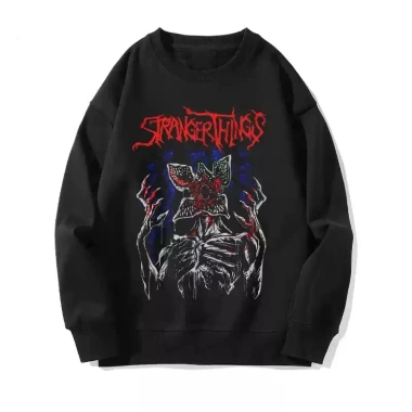Áo unisex dài tay Demogorgon Stranger Things S5 thiết kế anime, giá 187.920 VND 5