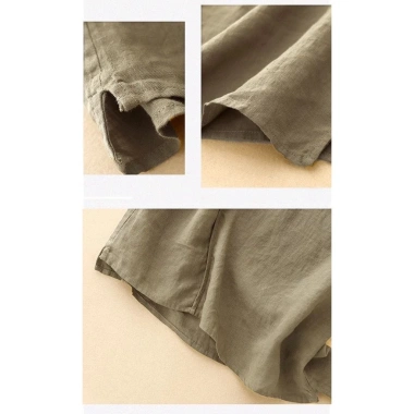 Áo vest & áo lót top Trung Quốc vải lanh cotton thêu, mát mùa hè - 153.506₫ 6