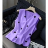 Áo vest cổ chữ V không tay slim-fit mùa hè – Siêu mát, giá chỉ 187,046₫ 3