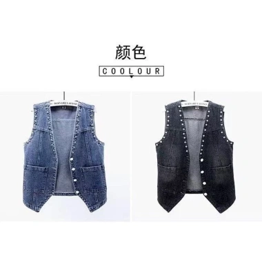 Áo Vest Denim Nữ Ngắn Xuân Hè - Phong Cách Thời Trang, Giá Ưu Đãi 261.350₫