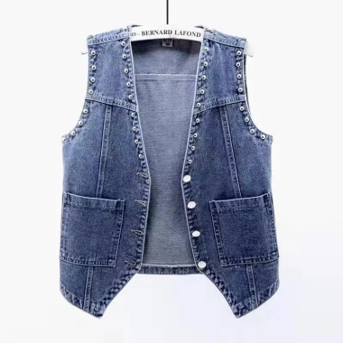 Áo Vest Denim Nữ Ngắn Xuân Hè - Phong Cách Thời Trang, Giá Ưu Đãi 261.350₫