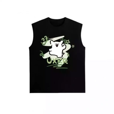 Áo Vest Không Tay Hoạt Hình Con Chó Nam Nữ Mùa Hè 2.025 - Thời Trang Cặp Đôi 5 Áo Vest Không Tay Hoạt Hình Con Chó Nam Nữ Mùa Hè 2.025 - Thời Trang Cặp Đôi 5