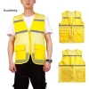 Áo vest không tay HUARMEY phản quang thoáng khí, lưới mùa hè, túi đôi - 112.320₫ 8
