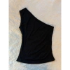 Áo Vest mùa hè bất đối xứng ngắn kiểu Mỹ in hoa chữ thập, không tay trễ vai – Hot Girl, giảm còn 220.320₫ 7