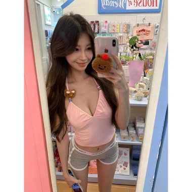 Áo vest nữ cổ chữ V quyến rũ 2.025, áo ngắn hot girl mùa hè - Giá ưu đãi 243k