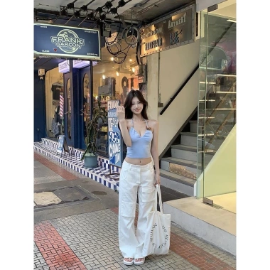 Áo vest nữ cổ chữ V quyến rũ 2.025, áo ngắn hot girl mùa hè - Giá ưu đãi 243k