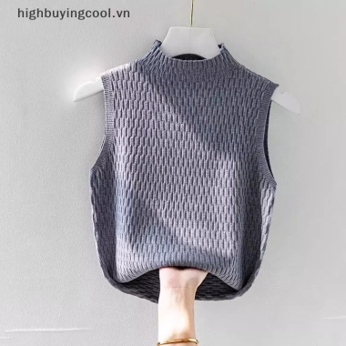 Áo vest nửa rùa dệt kim màu phong cách Hàn Quốc, thời trang mùa hè, giá 82.100₫ 10 Áo vest nửa rùa dệt kim màu phong cách Hàn Quốc, thời trang mùa hè, giá 82.100₫ 10