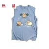 Áo Vest Thể Thao Xiaobai 3.1 Line Dáng Rộng Cỡ Lớn Không Tay Mỏng Cho Tập Gym 3