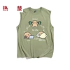 Áo Vest Thể Thao Xiaobai 3.1 Line Dáng Rộng Cỡ Lớn Không Tay Mỏng Cho Tập Gym 4