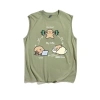 Áo Vest Thể Thao Xiaobai 3.1 Line Dáng Rộng Cỡ Lớn Không Tay Mỏng Cho Tập Gym 7