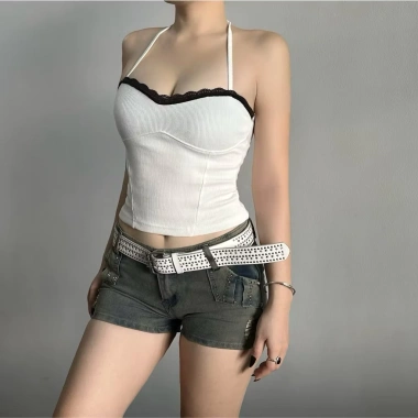 Áo yếm cột dây sau ren sexy, có mút và không mút, thiết kế cá tính, size lớn