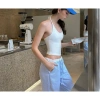Ao yếm hở lưng cột nơ cổ size 38-69kg, có/không mút ngực, giảm giá 86.900đ 7