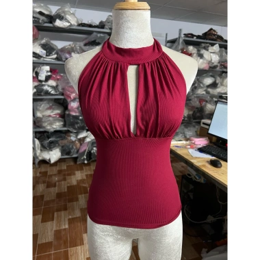 Áo yếm hở lưng cột nơ sexy thời trang bigsize 38‑80kg, có mút & ko mút, quyến rũ 8 Áo yếm hở lưng cột nơ sexy thời trang bigsize 38‑80kg, có mút & ko mút, quyến rũ 8
