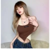 Áo yếm phối xích và màu siêu hách eo - Thiết kế thời trang, giảm giá 22% chỉ 65.660 VNĐ 5