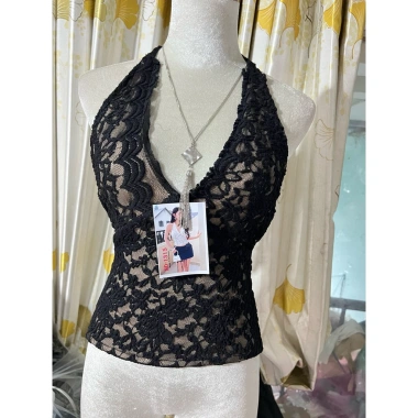 Áo yếm ren hở lưng cột nơ sau - Thời trang nhẹ nhàng, cá tính, chỉ 93.000 VND 5