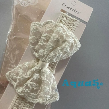 Aqua-baby Băng đô ren nơ mềm cho bé gái - Phụ kiện tóc xinh, giá ưu đãi 45.360₫