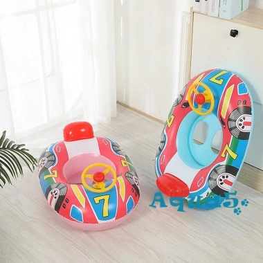 Aqua-baby Bơm Hơi Bơi Vòng Phao Bể Bơi Có Vô Lăng – Nhẫn Bơi Cho Trẻ Em Tập Đi