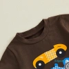 Aqua-Baby Boy Bộ 2 Chiếc Áo Liền Quần Ngắn Tay In Xe Cổ Tròn Mùa Hè - Giá 207.530₫ 4