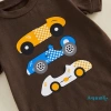 Aqua-Baby Boy Bộ 2 Chiếc Áo Liền Quần Ngắn Tay In Xe Cổ Tròn Mùa Hè - Giá 207.530₫ 6