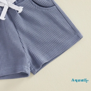Aqua Baby Boy Set Mùa Hè Họa Tiết Máy Kéo Cổ Tròn Tay Ngắn, Quần Short 2 Chiếc Giá Ưu Đãi 222k 9