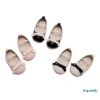 Aqua-baby Girl PU Flats Trẻ Sơ Sinh Nơ Đầu Tiên - Giày Cũi Tiệc Lễ Hội, Thoải Mái Khi Tắm