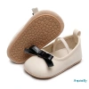 Aqua-baby Girl PU Flats Trẻ Sơ Sinh Nơ Đầu Tiên - Giày Cũi Tiệc Lễ Hội, Thoải Mái Khi Tắm 2