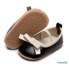 Aqua-baby Girl PU Flats Trẻ Sơ Sinh Nơ Đầu Tiên - Giày Cũi Tiệc Lễ Hội, Thoải Mái Khi Tắm 3