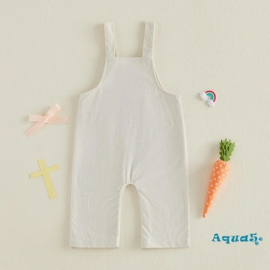 Aqua-Baby Girl Quần Lót Cừu Corduroy Thêu Chữ Thập Áo Liền Quần Đáng Yêu Ngày Lễ Giảm Giá 239.885 VND