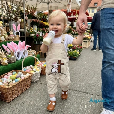 Aqua-Baby Girl Quần Lót Cừu Corduroy Thêu Chữ Thập Áo Liền Quần Đáng Yêu Ngày Lễ Giảm Giá 239.885 VND 9 Aqua-Baby Girl Quần Lót Cừu Corduroy Thêu Chữ Thập Áo Liền Quần Đáng Yêu Ngày Lễ Giảm Giá 239.885 VND 9