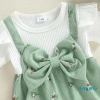 Aqua Baby Girl Trang Phục Mùa Hè Hai Mảnh Áo Liền Quần Tay Ngắn Nơ Đầu Giá 226.194 VND 8