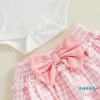 Aqua-Baby Girls 4 Bộ Trang Phục Dễ Thương: Áo Liền Quần Cổ Búp Bê, Băng Đô, Váy Tutu, Bộ Tất 7