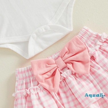 Aqua-Baby Girls 4 Bộ Trang Phục Dễ Thương: Áo Liền Quần Cổ Búp Bê, Băng Đô, Váy Tutu, Bộ Tất 7