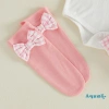 Aqua-Baby Girls 4 Bộ Trang Phục Dễ Thương: Áo Liền Quần Cổ Búp Bê, Băng Đô, Váy Tutu, Bộ Tất 9