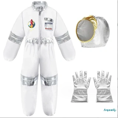 Aqua-baby Halloween Trang Phục Phi Hành Gia Áo Liền Quần Mũ Huy Hiệu và Găng Tay cho Bé - Giá ưu đãi 250.776₫ 2