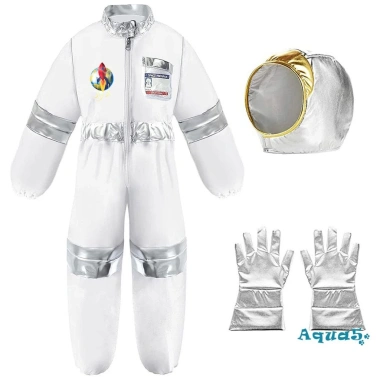 Aqua-baby Halloween Trang Phục Phi Hành Gia Áo Liền Quần Mũ Huy Hiệu và Găng Tay cho Bé - Giá ưu đãi 250.776₫ 10