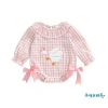 Aqua-Baby Jumpsuit Nữ Thu Đông áo liền quần rời, nơ ngỗng thêu, kẻ sọc dài tay – 222.912đ 10