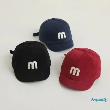 Aqua-Baby Mũ Bóng Chày Thêu Chữ Đạt Đỉnh Chống Nắng Che Nắng Cho Bé Trai Bé Gái 8