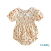 Aqua-Baby Rompers Bé Gái Phục Sinh Thỏ Cà Rốt Trứng In Búp Bê Cổ Tay Ngắn - Giá Ưu Đãi 216.919₫ 10