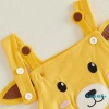 Aqua-Baby Rompers Bé Trai Hươu Thêu Không Tay, Áo Liền Quần Có Mũ - 185k 6