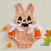 Aqua-Baby Rompers Halloween Bé Gái Không Tay Bí Ngô Body Sơ Sinh 183.168₫