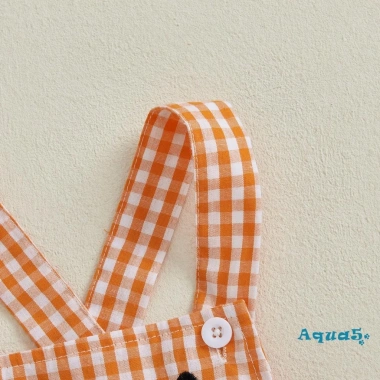 Aqua-Baby Rompers Halloween Bé Gái Không Tay Bí Ngô Body Sơ Sinh 183.168₫