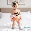 Aqua-Baby Rompers Halloween Bé Gái Không Tay Bí Ngô Body Sơ Sinh 183.168₫ 8