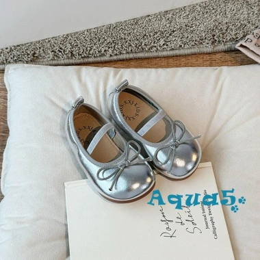 Aqua-baby Váy bé gái đế mềm nơ dễ thương, giày Mary Jane đi bộ sơ sinh - 176.688₫
