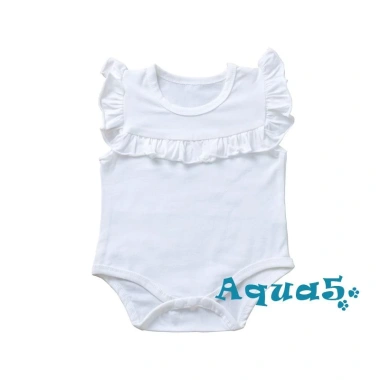 Aqua-bé Romper Không Tay Trẻ Sơ Sinh 0-18m Cổ Tròn Bèo Nhún Màu Rắn 111.780₫ 10
