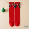 Aqua-Christmas Tất Đầu Gối Cao Trẻ Em Bé Gái Họa Tiết Ông Già Noel Vớ Thời Trang Thoải Mái Giá Ưu Đãi 63.720₫ 7